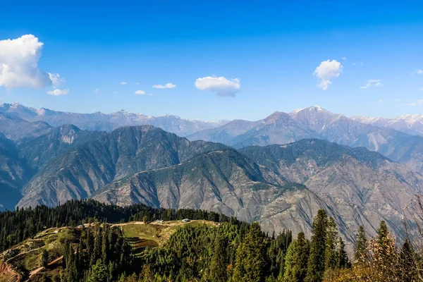 Geological Landscape Shogran Mountains Kaghan Valley Mansehra District Khyber Pakhtunkhwa — Stock Photo, Image