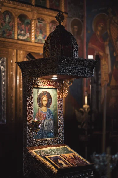 Interiören Ortodoxa Kyrkan — Stockfoto