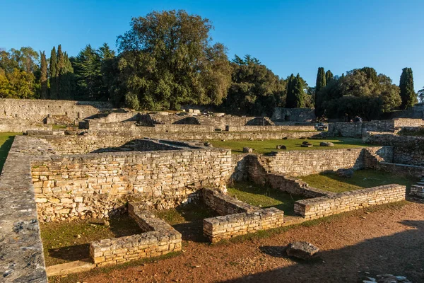 Veliki Brijun Adası'ndaki Bizans kenti Castrum harabeleri, Hırvatistan
