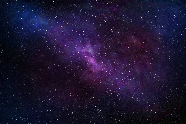 Cer Noapte Stele Nebuloasă — Fotografie, imagine de stoc