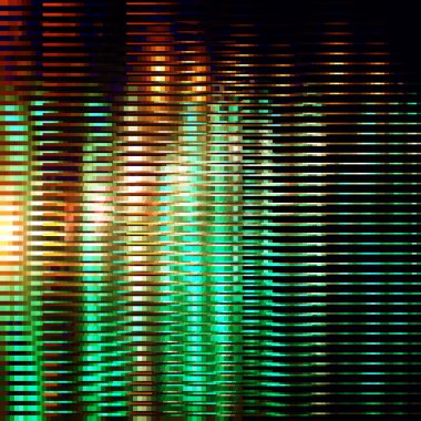 Sarı-yeşil şeritli glitter arka plan