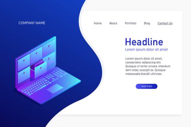 İzometrik veritabanı kavramı.