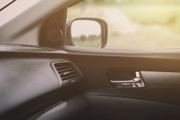 Car air conditioning system, Auto interior detail - Focus on air-con