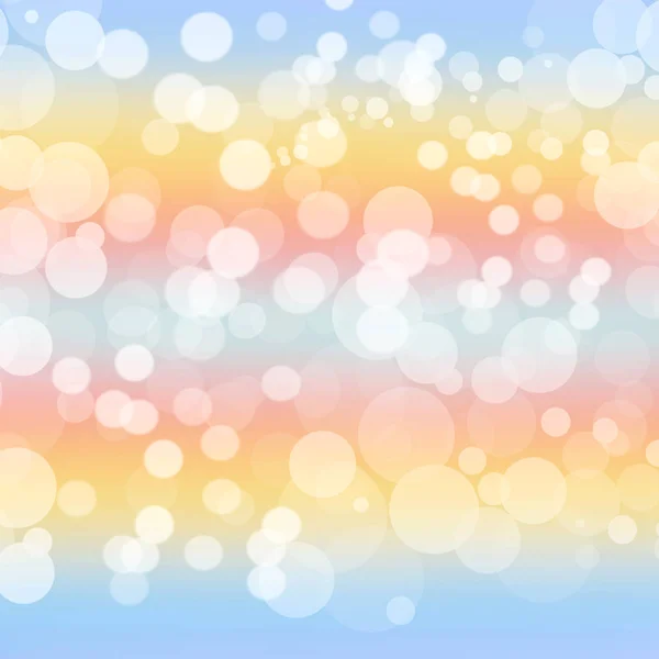 Abstrakta Bokeh Ljus Med Pastell Färg Tonar Tonad Bakgrund Alla — Stockfoto