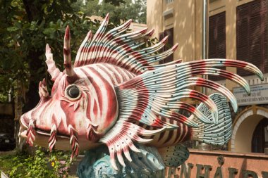 heykel kelebek balıkların aquapark Vietnam Parkı