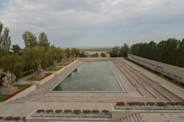 Volgograd, Russia.The heykel grubu 