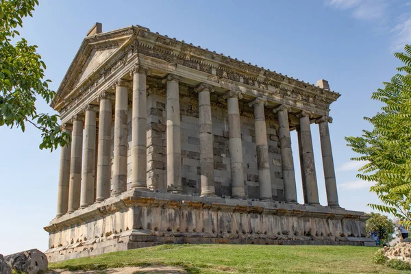 Αρχαίος Ρωμαϊκός Ναός Στην Garni Armenein — Φωτογραφία Αρχείου