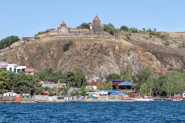 Lago Sevan Pérola Azul Armênia — Fotografia de Stock