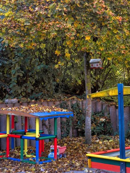 Welkom Herfst Met Zijn Kleurrijke Bladeren — Stockfoto