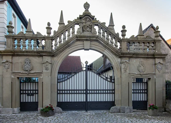 Special Landmark Franconia Famous Ilmbacher Tor Entrance Gate Ilmbach Carthusian — Stock Photo, Image