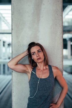 Egzersiz dostun olmak müzik izin