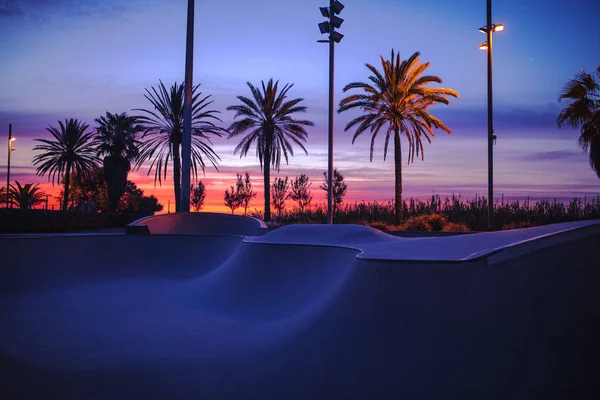 Schönes Foto Vom Skatepark — Stockfoto