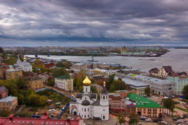 şehir manzarasının havadan görüntüsü 