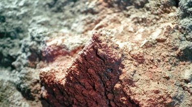 Erozyondan sonra beton düşük ışık