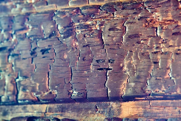 Textura Tabla Quemada Después Del Fuego —  Fotos de Stock