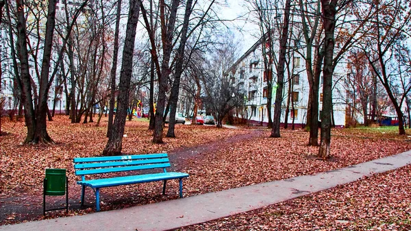 Winkel Herfst Moskou Werf — Stockfoto