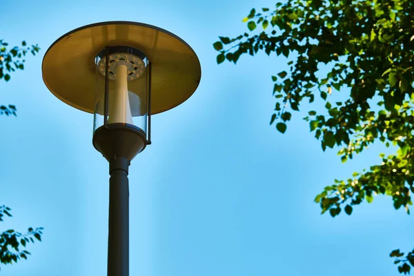 Led Sokak Lambası Genel Planı — Stok fotoğraf