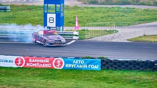 Rosja Ryazan International Track Atron Wrzesień 2020 Sportowy Samochód Kontrolowanej — Zdjęcie stockowe