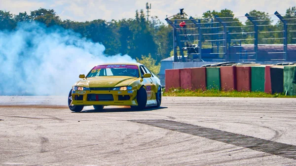 Rússia Ryazan International Track Atron Setembro 2020 Carro Desportivo Com — Fotografia de Stock