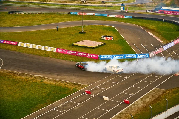 Rusko Ryazan International Track Atron Září2020 Sportovní Auto Řízeném Smyku — Stock fotografie