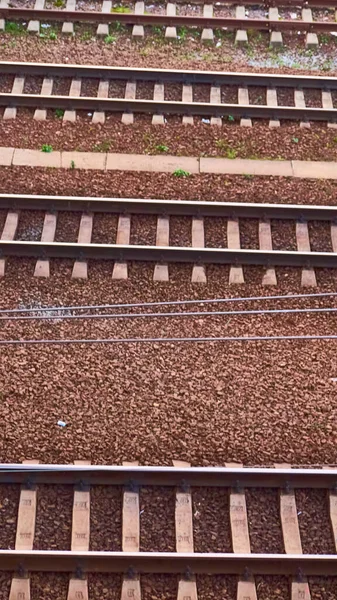 Железнодорожная Линия Цвет Генерального Плана — стоковое фото