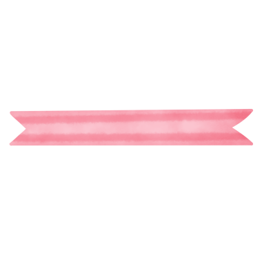 Stylized Pink Ribbon Graphic