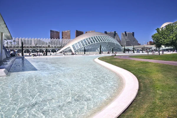 Valencia Stad Van Kunsten Wetenschappen Valencia Spanje — Stockfoto