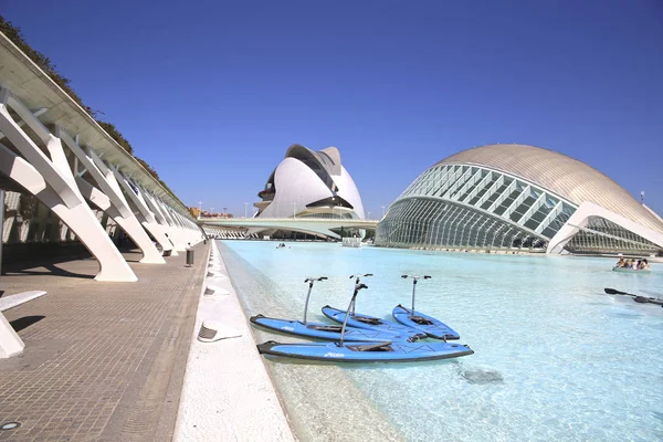 Valencia Stad Van Kunsten Wetenschappen Valencia Spanje — Stockfoto
