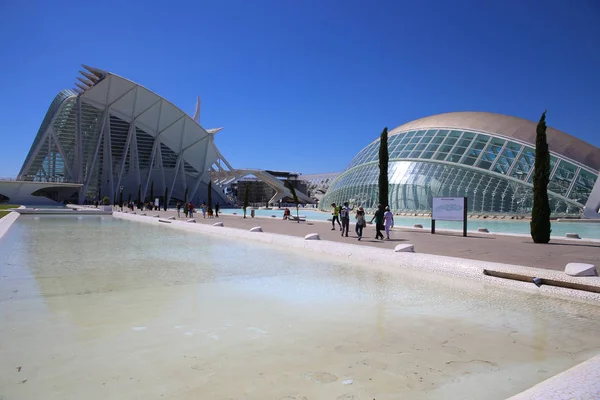 Valencia Stad Van Kunsten Wetenschappen Valencia Spanje — Stockfoto