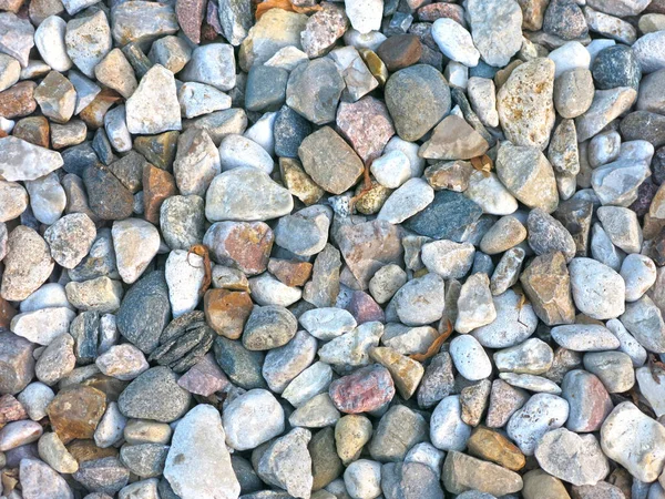 Wielobarwny Żwir Kamieni Doskonałe Naturalne Tło — Zdjęcie stockowe