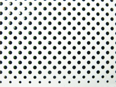 delikleri olan beyaz plastik elektronik kutu