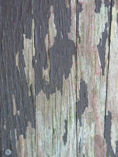 Textura Natural Madera Vieja Con Pintura Marrón Que Pelaba Para —  Fotos de Stock