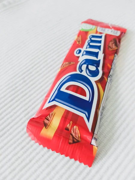 Atreva Chocolate Doces Daim São Doces Suécia Feitos Com Chocolate — Fotografia de Stock