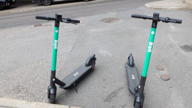 Sürgülü elektrikli scooter, şehir aracı
