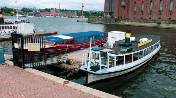 Stockholms Ferry Transporte Público —  Fotos de Stock