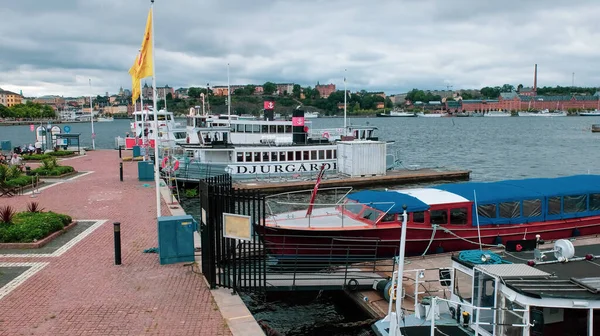 Stockholms Ferry Transporte Público —  Fotos de Stock