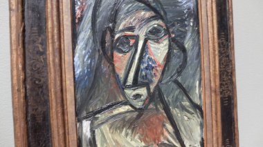 Picasso 'nun 1907 tarihli Buste de femme tablosu olarak da bilinir.