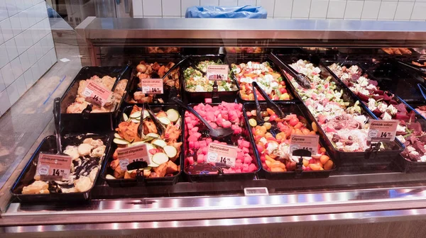 Catering Måltider Stormarknad — Stockfoto