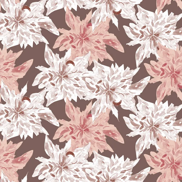 Leaves seamless pattern, autumn