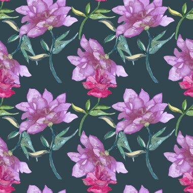 Çiçekler arka plan, seamless modeli