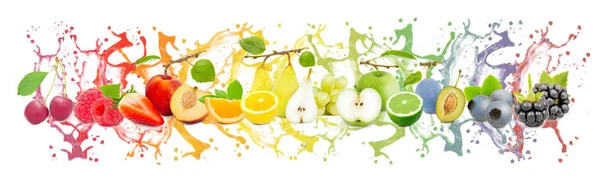 Fruit Splash Collection — Stock Photo, Image