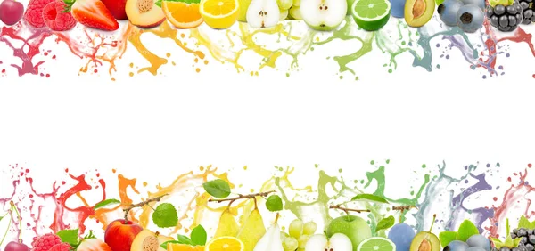 Fruit Splash Collection — Stock Photo, Image