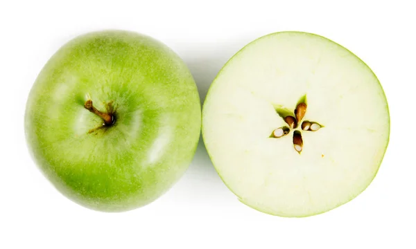 分離された青リンゴ — ストック写真