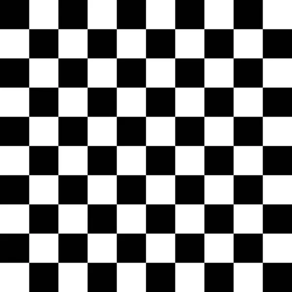 Черно Белые Квадраты Бесшовный Узор Векторная Иллюстрация — стоковый вектор