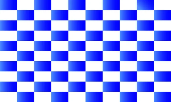 Blue White Squares Seamless Pattern Vector Illustration — Stock Vector