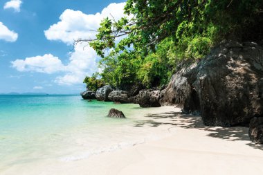 Tayland Beach turkuaz su ile doğal görünümü