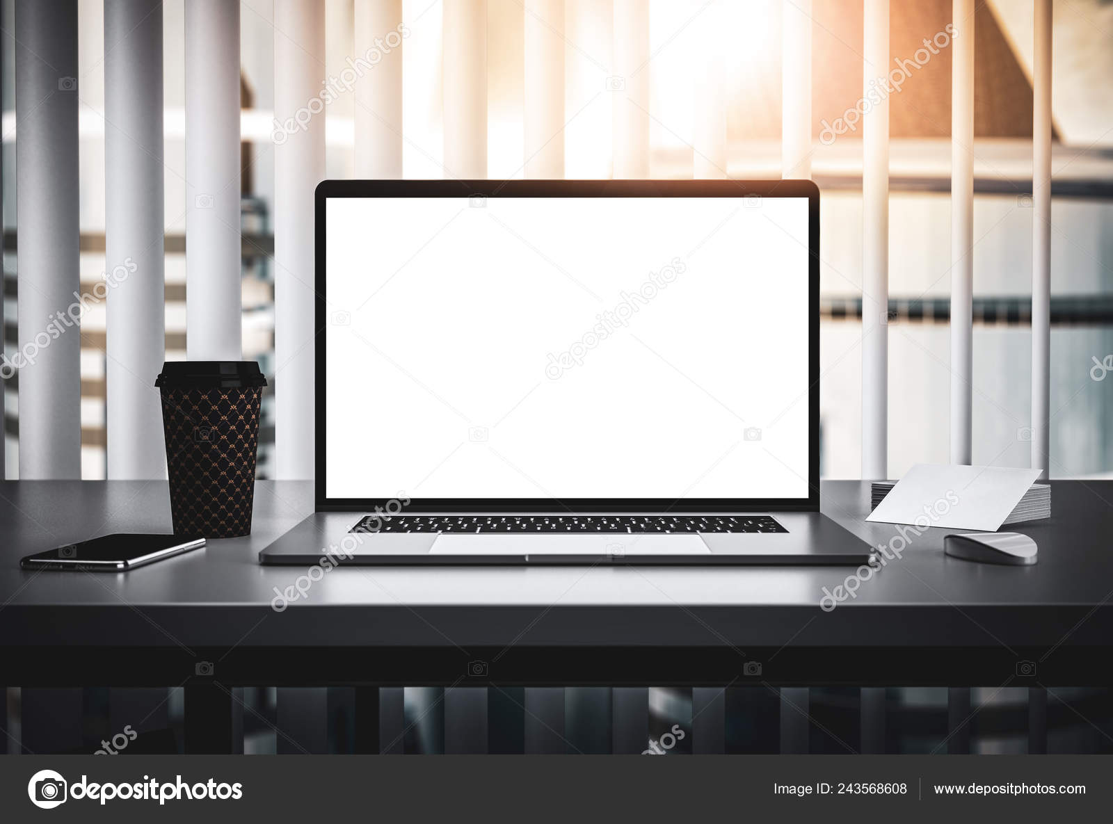 Blank Computer Screen Laptop