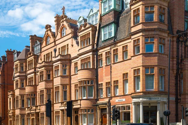 London August 2017 Residential Aria Kensington Chelsea Cadogan Gate Row — Stock Photo, Image