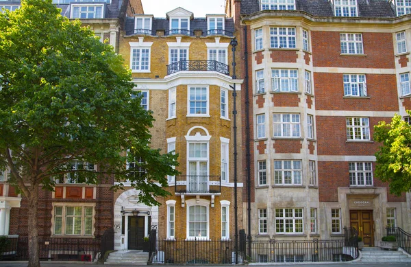 Londra Agosto 2017 Aria Residenziale Kensington Chelsea Cancello Cadogano Con — Foto Stock