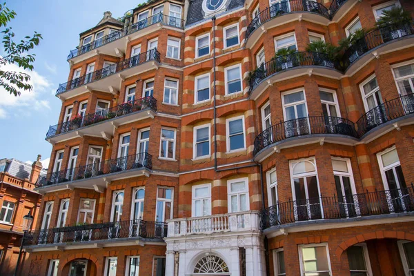 Londra Ngiltere Ağustos 2017 Konut Aria Kensington Chelsea Cadogan Kapısı — Stok fotoğraf